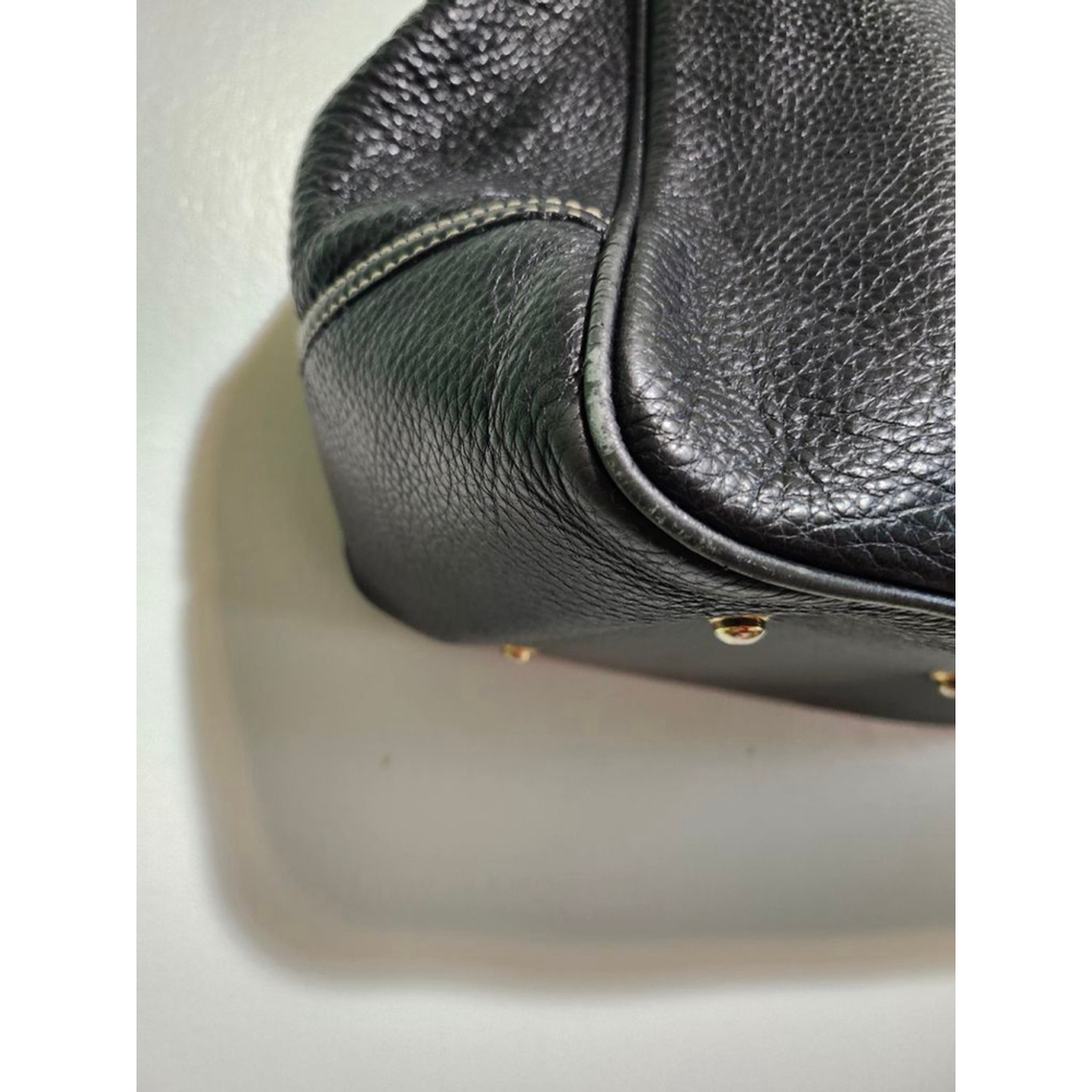 Dooney & Bourke Black Leather Tote Bag - Picture 4 of 15